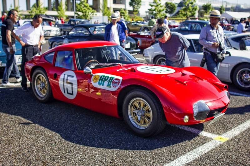 Illustration for article titled Nothing to see here... Just the 2000 GT GP-II driven by Hosoya-san in the late 60's...